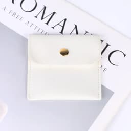 1pc Portable PU Leather Jewelry Storage Bag, Bag for Necklaces Bracelets Rings Earrings, Compact Jewelry Organizer Pouch