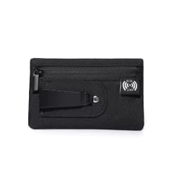 Travel Security Money Bag RFID Blocking Card Holder Purse Hidden Clip Stash for Men Women Secret Pocket Waist Pack Mini Wallet