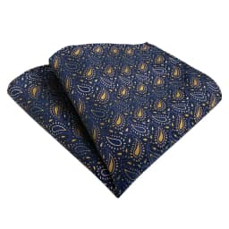 Newest Styles Pocket Square Handkerchief Elegant Blue Red Jacquard Hanky Fit Shirt Accessories Daily Wear Cravat Festival Gifts