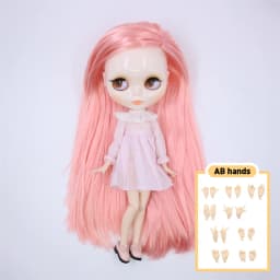 ICY DBS Blyth 1/6 bjd dolls joint body custom face colorful hair Contains clothing and shoes special