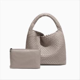 Chic Large Capacity Weave Tote Bag Soft Leather Intrecciato Handbag Shoulder Bags for Women's Fashion Work Travel Daily Outings
