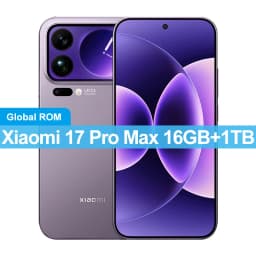 CN Global ROM Xiaomi 17 Pro Max 256GB/512GB 6.9 inch AMOLED Screen Snapdragon 8 Elite Gen 5 7500mAh Battery 50MP+50MP Camera