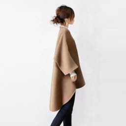Loose Fit round V-Neck 7/8 Sleeve Batwing Top Short Front Long Back Design Autumn New Style Casual Comfortable Women's Shirt