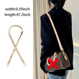 Adjustable Vachetta Leather Replacement Strap For Speedy 25 30 35 Handbag Crossbody Shoulder Strap Cowhide Bag Accessories