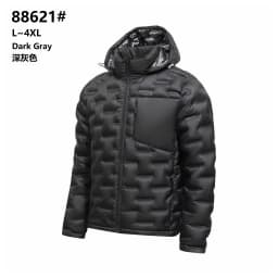 Brand Graphene Self-heating Puffer Jacket Men Windproof Pleated Padded Jackets Man Classical Warm Winter Down Coat Male Parkas