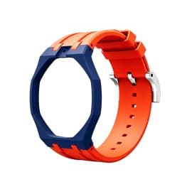 Bioceramics Watch Case+Silicone Band Modification Kit Strap Case Changer To Wristwatch Accessories For Royal Pop