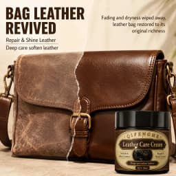 Leather Restoration Balm, Condition, Protect & Minimize Scratches on All Leather Items