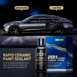 Graphene Ceramic Coating 20H with Self Healing and UV Track Technology Car Detailing Professionals 10+ Years of Protection