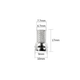 50PCS/Set High Quality RG6 F Type Coaxial RF/AV Signal Cable Connector Terminals Plugs