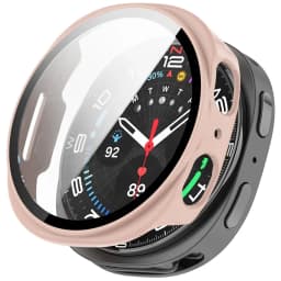 Tempered Glass+PC Cover for Samsung Galaxy Watch 9 44mm 40mm All Coverage Protective Bumper Case for Galaxy Watch 8 Accessories