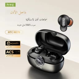HTC NE79 TWS Wireless Bluetooth Earphones: AI Translator Earbuds Noise Cancellation Long Battery Life Premium Audio Headphones