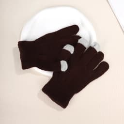 Winter Gloves New Men Women Touch Screen Texting Cap Active Smart Phone Knit Glove Solid Color Outwear Warm Wrist Gloves
