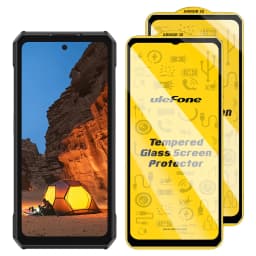 2PCS/Set Ulefone Armor 34 pro 27 26 25 24 23 22 Mini 20 HD Anti Fingerprint Tempered Glass Screen Protector Anti-Scratch Glass