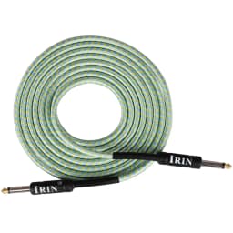 SHUFFLE Guitar Cable Wire Cord Bass Electric Box Audio Cable Guitar Noise Reduction Line Color Braided Shielded Cable 3/6/10M