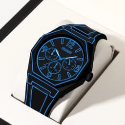 Preppy Style Quartz Wrist Watch - Round Dial, Electronic Drive, Silicone Strap, Unisex, Holiday Gifts(Gift box does not include)