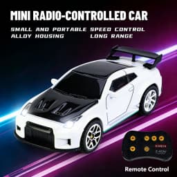 2026 Upgraded RC Car 1:64 Mini Alloy RC Drift Car Easy to Carry, 60mins Life. Exquisite Gift Box An Ideal Toy Gift for Children