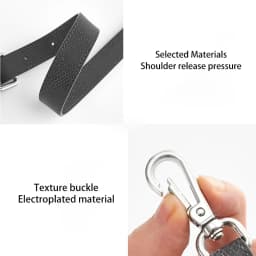 Leather Bag Shoulder Strap For Longchamp M Durable Gift Bag Modification Without Punching Strap Bag Accessories
