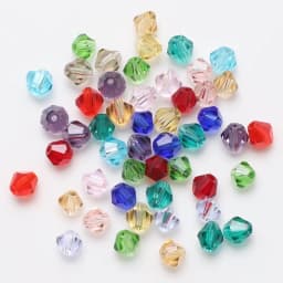 2mm 3mm 4mm 6mm 8mm Bicone Faceted Crystal Glass Loose Spacer Beads Wholesale Lot For Jewelry Making DIY Crafts Findings