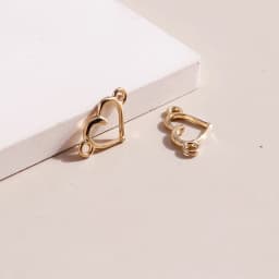Leslie 100pcs 6x6mm Small Alloy Hearts Spacer Beads Charms Fit DIY Bracelets Necklaces Handmade Finding Jewelry Accessories