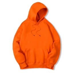 2025 Men's Solid Color Hooded Sweaters Men's Warm Wool Sweater Fashionable Street Clothing Loose Breathable Jersey Brand Hooded