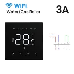 AVATTO Tuya WiFi Smart Thermostat Underfloor Heating System for Gas Boiler Electric Heating Work with Alexa Google Home