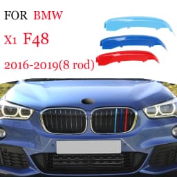 3Pcs Car Grille Trim Strip For BMW X1 X2 X3 X4 X5 X6 X7 E84 F48 F49 F39 E83 F25 G01 F26 G02 E70 F15 E53 G05 E71 E72 F16 G06 G07