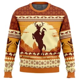 Arthur Morgan Red Dead Redemption 2 Ugly Christmas Sweater Gaming r Series Men's and Women's Winter Fashion Casual Sweatshirt