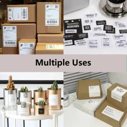 1Roll Label Sticker Self-Adhesive Thermal Paper,Suit for M110 M220 M200 E210 P50 DETONG P1 WP9520 Munbyn Nelko PM220 MiniPrinter