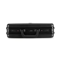 ABS+Aluminum Business Briefcase - TSA Lock Tool Storage Case with Portable Design & Carry-On Compartments