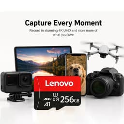 Lenovo Original Micro SD Card 1TB High Speed Cartao De Memoria 256GB 512GB Class 10 Memory Cards 128GB TF Card For Phone Camera