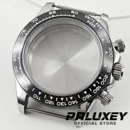 Daytona 40mm VK63 Sapphire Glass Watch Case Ceramic Bezel Men's Watch Accessories Suitable for VK63 VK63A VK64 Quartz Movement