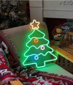 1PC LED Indoor Neon Light Sign Customizable for Christmas Birthday Parties Bedrooms Weddings Bars Clubs Home Decor