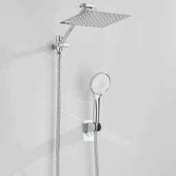 Concealed Shower Set Two-In-One Shower Set, Long Hose, 8/10-inch High-Pressure Rainfall Shower Head Rainfall Bath Shower