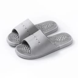 Summer Slippers for Men PVC Massage Soft Non-slip Solid Color Comfortable Bathroom Shoes Casual Women Indoor Home Sandals