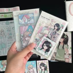 WAKAWAKA Artist Design TN Passport Journal Collection 9 Options PU Cover Inserts Straps Stickers Badge for Scrapbooking Gift