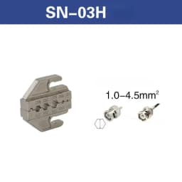 SN Series Crimping Plier Jaw for Spring Terminals Bare Terminals Insulated Terminals 58B 2549 02C 06WF 2546B 58B 06