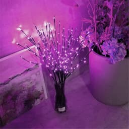 1 PC White Birch Branch Light LED Festive Lights Battery Operated For Christmas Party Wedding Decoration Twig Outdoor Lights