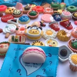 30pcs Diy Mixed Style Blind Bag Mini Food Simulation Cute Blind Box Suitable Children's Toy House Decoration Gift Randomly Sent