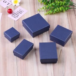 12pack Starry Sky Paper Jewelry Box Earnail Ring Bracelet Necklace Display Valentines Day Wedding Birthday Gift Packaging Boxs 