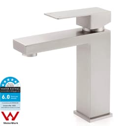 **Sydney Stock** KYLINS Tall / Short Basin Mixer Brushed Nickel Gold Black Chrome Gun Metal Square Vanity Faucet WELS WaterMark