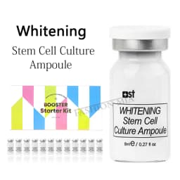 Korea 8ml Salmon DNA Glod Ampoule Skin Booster Brightening Firming Whitening Hydrating Serum Skincare Kit
