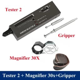 Brand Professional High Accuracy Diamond Tester 2 / 3 Gemstone Gem Selector Jewelry Watcher Tool Led Diamond Indicator Test Pen