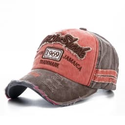 2026 High Quality Washed Cowboy Letters Cotton Cap for Men Women Adjustable Outdoor Sun Protection Hat Rock Shark Baseball Caps