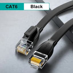Samzhe Ethernet Cable Cat6 Gigabit High Speed 1000Mbps Internet Cable RJ45 Shielded Network LAN Cord for PC PS5 PS4 PS3 Xbox