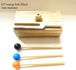 Yoga Tuning Fork Color Sets Tuning Fork Hammer Tools Sound Healing Therapy Kit 174HZ /285 /396 /417 /528/ 639 /741 /852 /963HZ