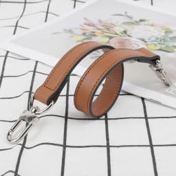 Genuine Leather Bag Strap With Silver Gold Hardware Shoulder Strap Handbag Strap For Obag Handle High Quality Bag Accessories