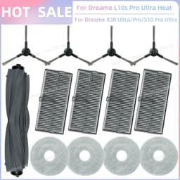 Fit For Dreame L10s Pro Ultra Heat / L10s Ultra Gen 2 / D20 Ultra / Mova E30 Ultra / P10 Ultra Brush Filter Mop Cloth Bag
