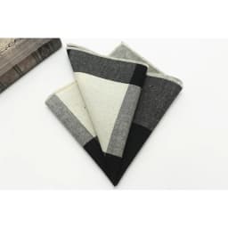 24CM Striped Brown Pocket Square British Style Cotton Linen Handkerchief Casual Plaid Cravat Tuxedo Hanky Suit Shirt Neckwear