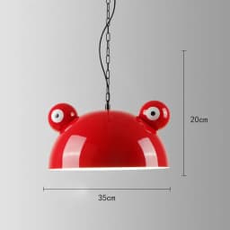 American Retro Red Pendant Lamp Led E27 Industrial Style Lighting Hot Pot Barbecue Modern Iron Art Restaurant Decor Lighting
