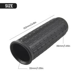 Wheelbarrow Rubber Handles Comfort Durable Grips Handlebar Non Slip Plastic Replacement Universal High Quality